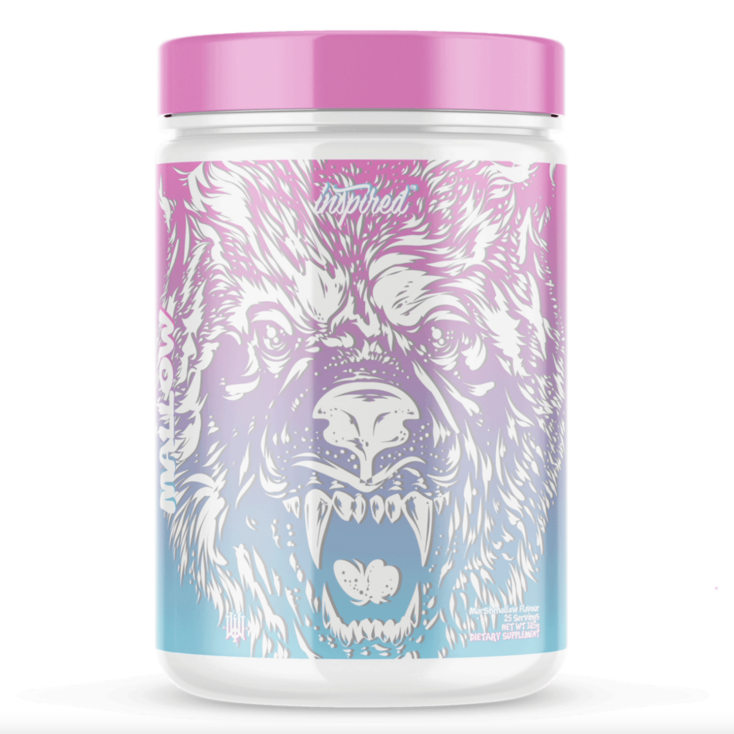 Inspired Nutraceuticals DVST8 BBD 25 Servings, Mallow {Marshmallow Flavour}