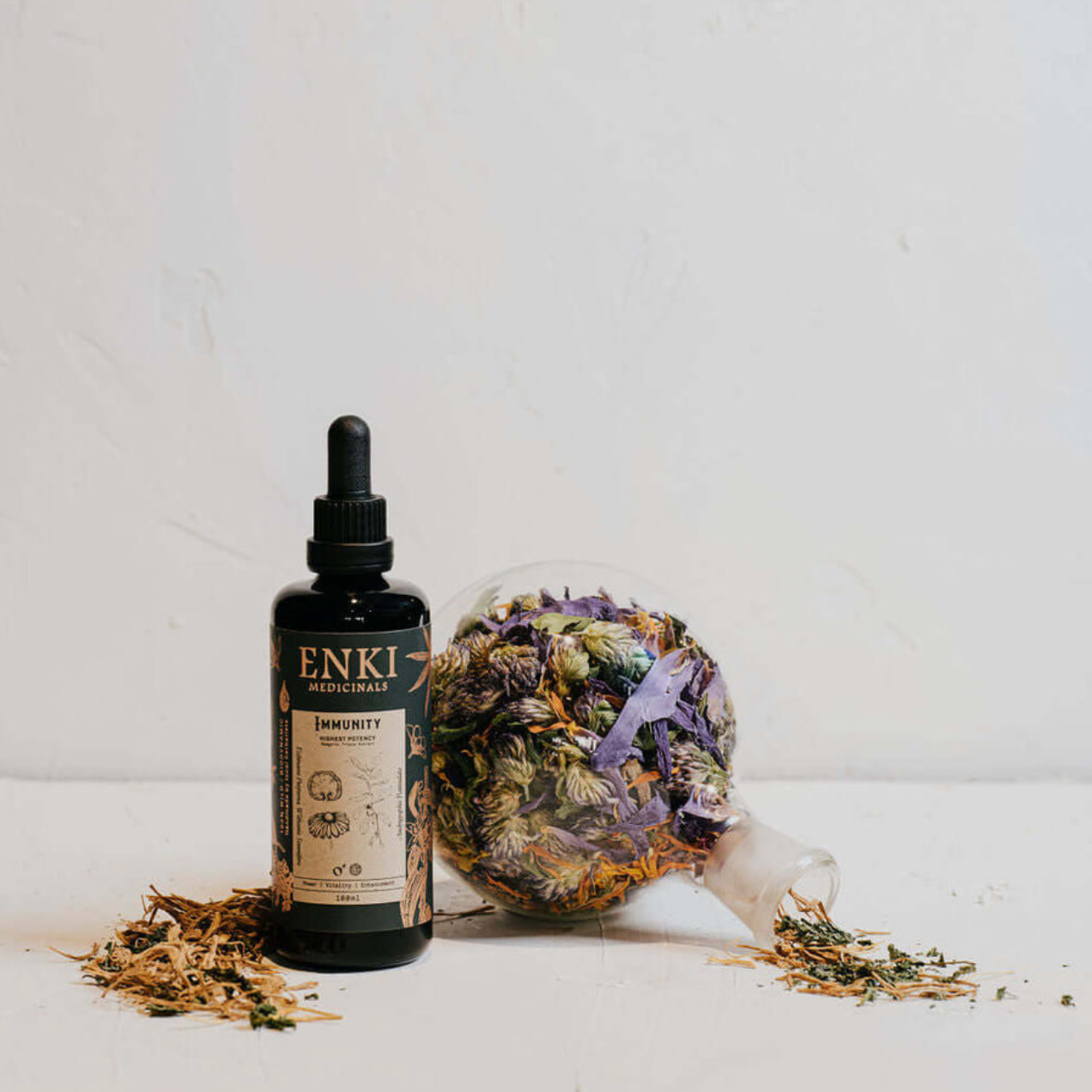 Enki Apothecary Immunity Supportive Tonic 50mL, Awake Your Inner Vitality & Resilience