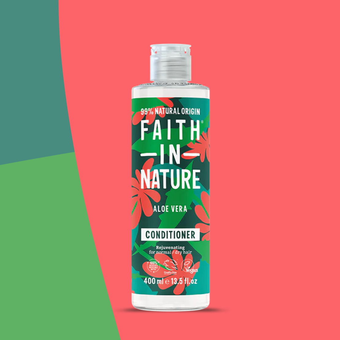 Faith In Nature Aloe Vera Conditioner 400ml {Rejuvenating} – Health Nuts  Australia