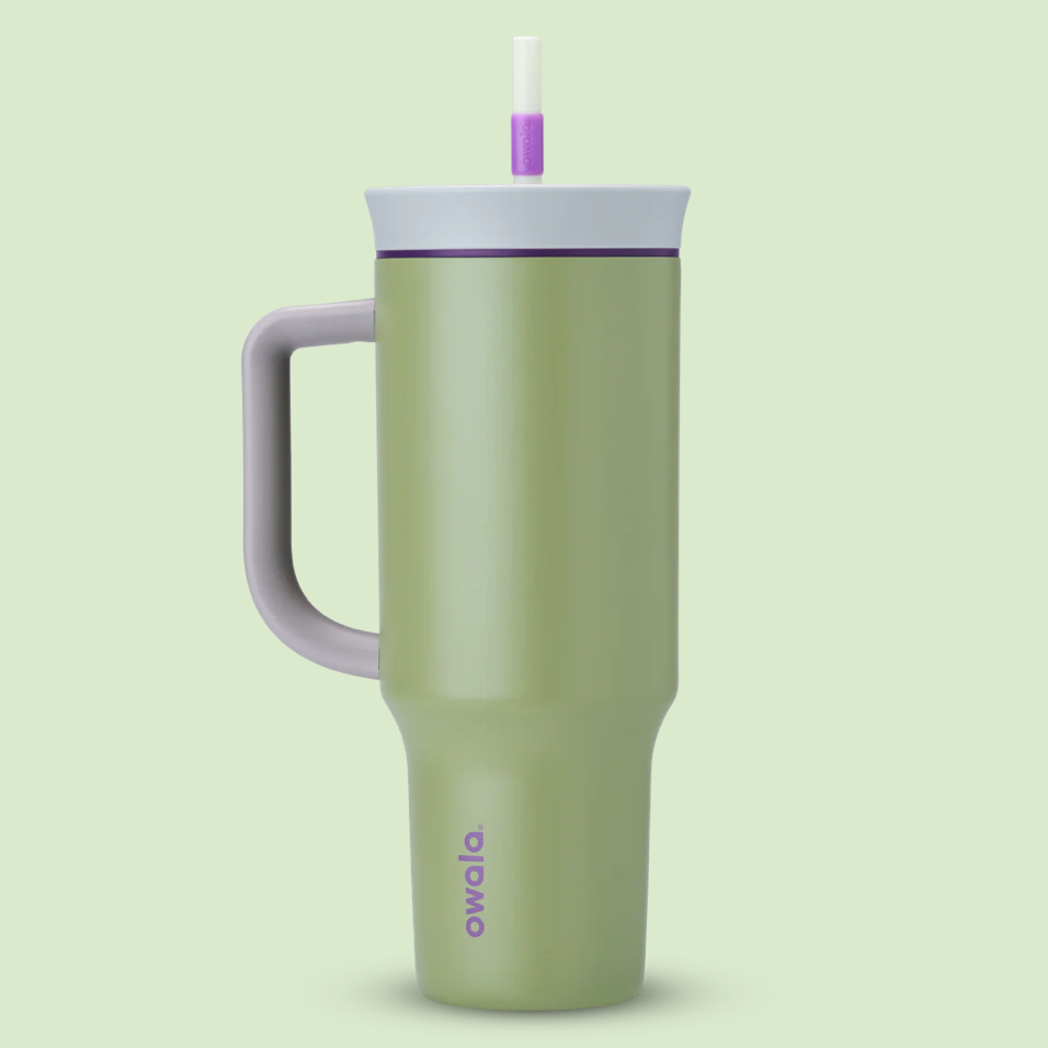 Owala Stainless Steel Tumbler 40oz, Hip Cactus