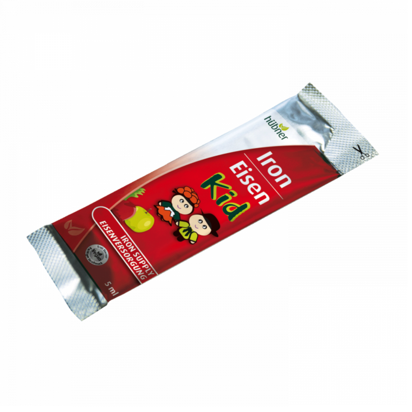 Hubner Silicea Body Essential Iron VITAL Kid Sachets, 5mlx45 Pack {5mg Iron}