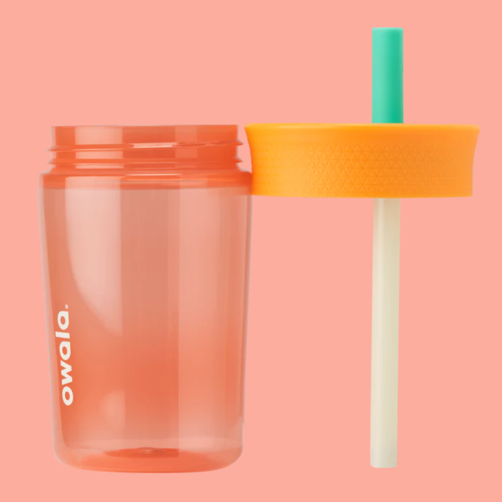 Owala Kid's Tumbler 15oz, Spill Resistant & Easy To Clean, Watermelon 🍉