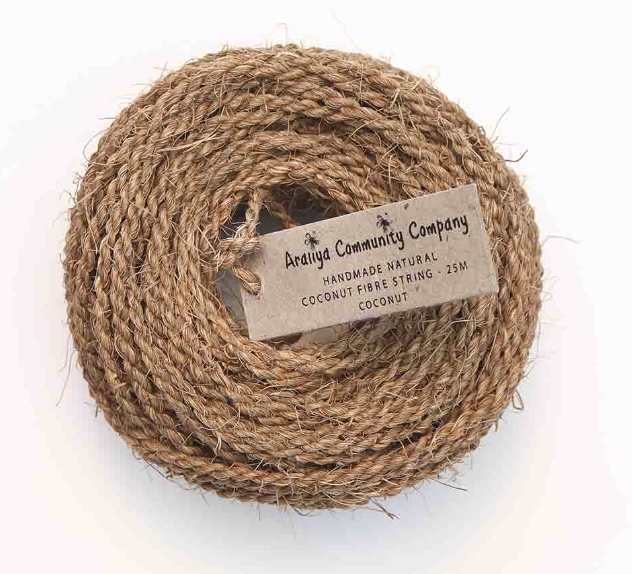 Araliya Coconut Fibre String 25M, Handmade Natural Gift Wrapping ...