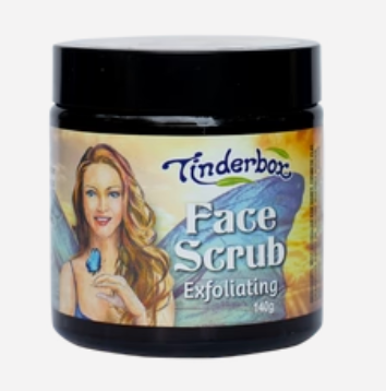 Tinderbox Natural Exfoliating Face Scrub 140g, A Deep Pore Cleanser