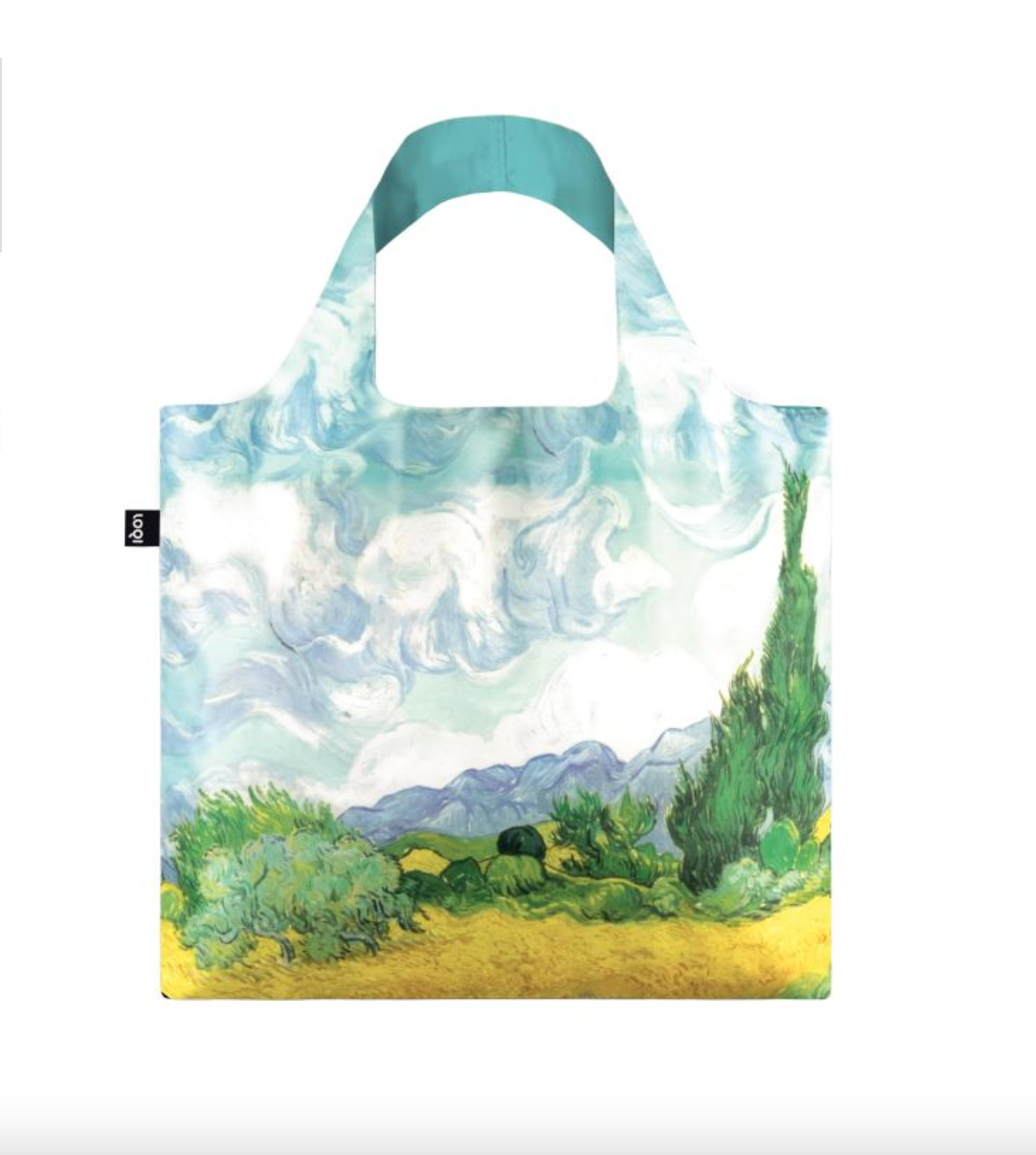 LOQI Shopping Bag, A Wheat Field By Vincent Van Gogh