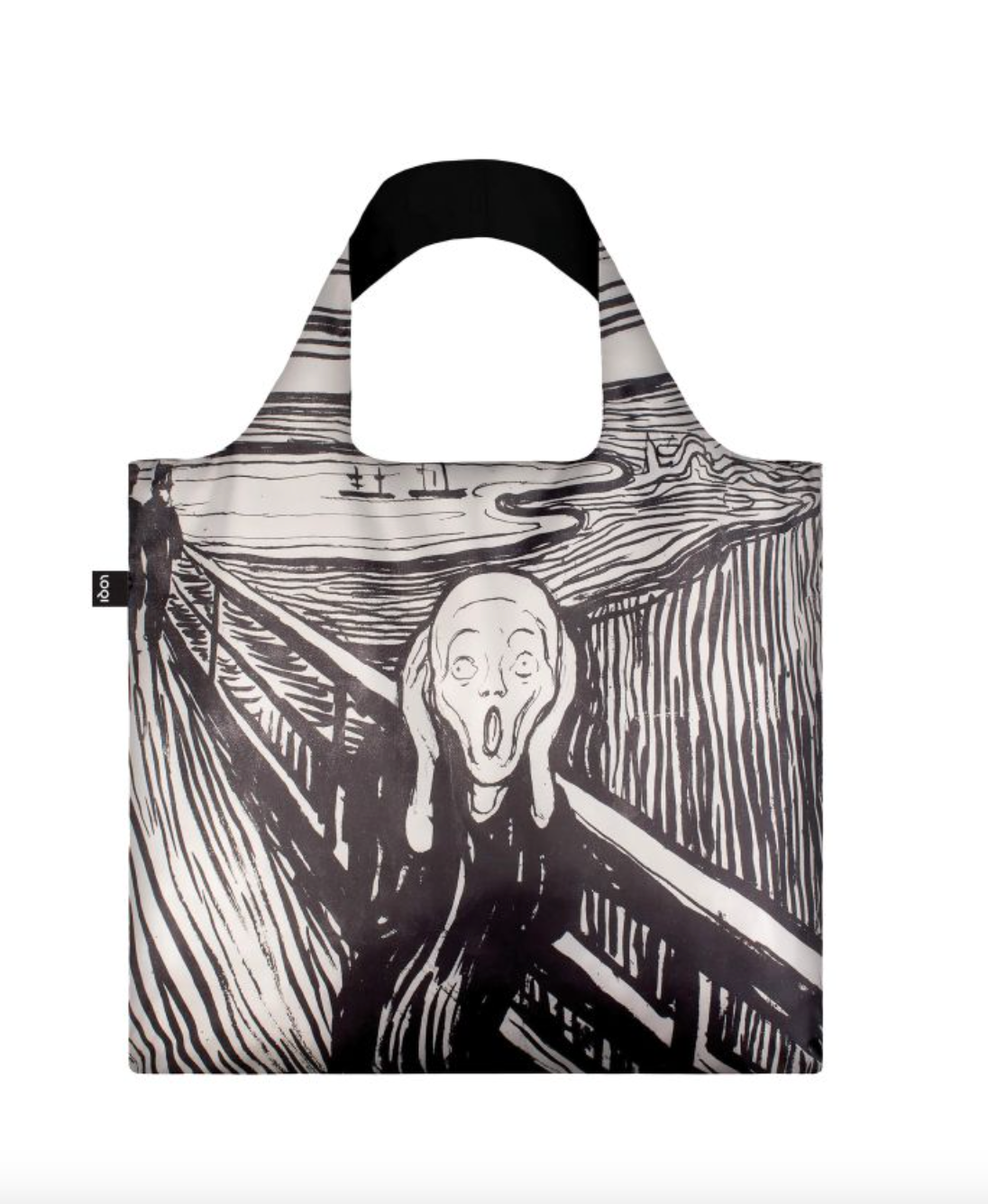 LOQI Shopping Bag, The Scream By Edvard Munch