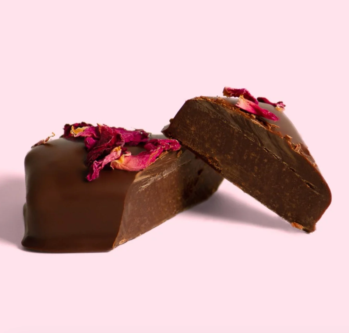 Loco Love Chocolate 35g, Wild Rose Ganache With Goji Berry