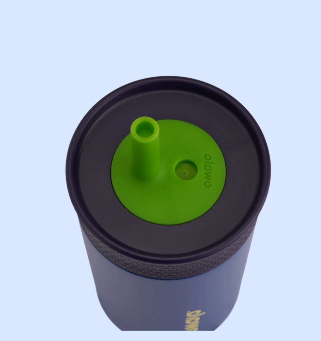 Owala Kid's Tumbler Stainless Steel 12oz, Spill Resistant & Insulated, Home Base