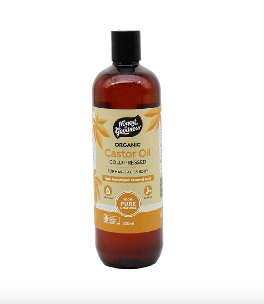 Honest To Goodness Organic Castor Oil, 100% Pure & Natural