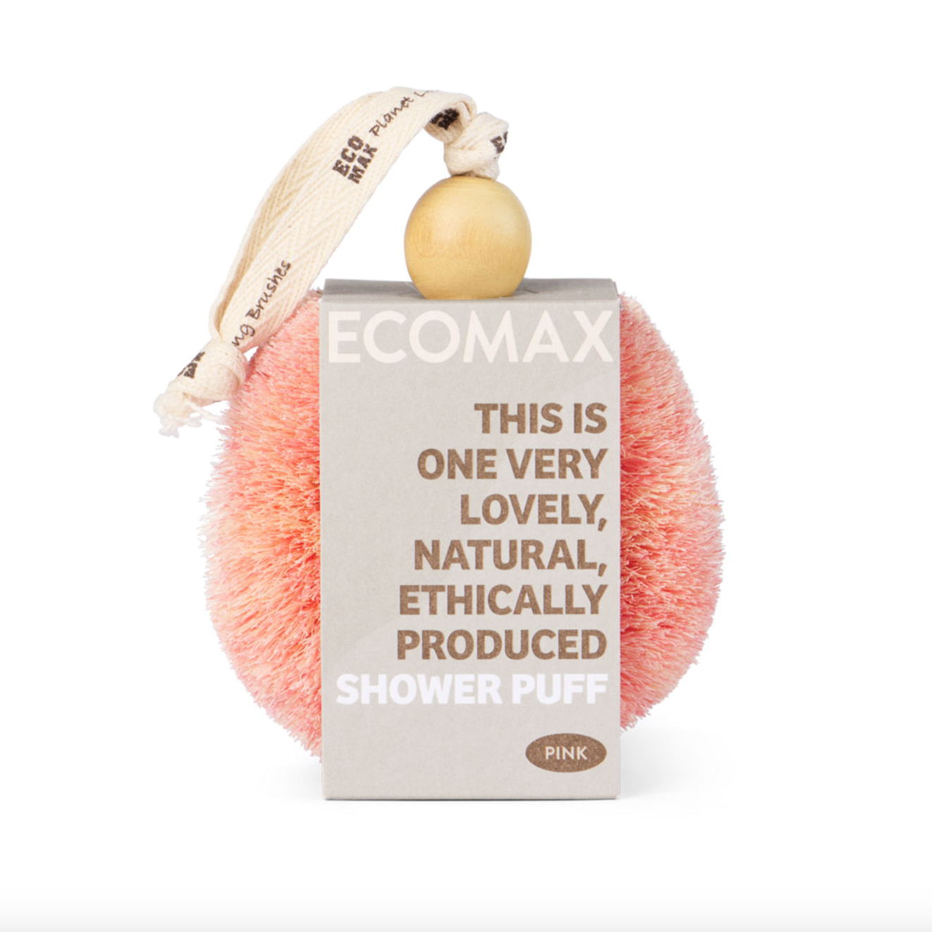 Eco Max Natural Shower Puff, Gently Exfoliate Your Skin
