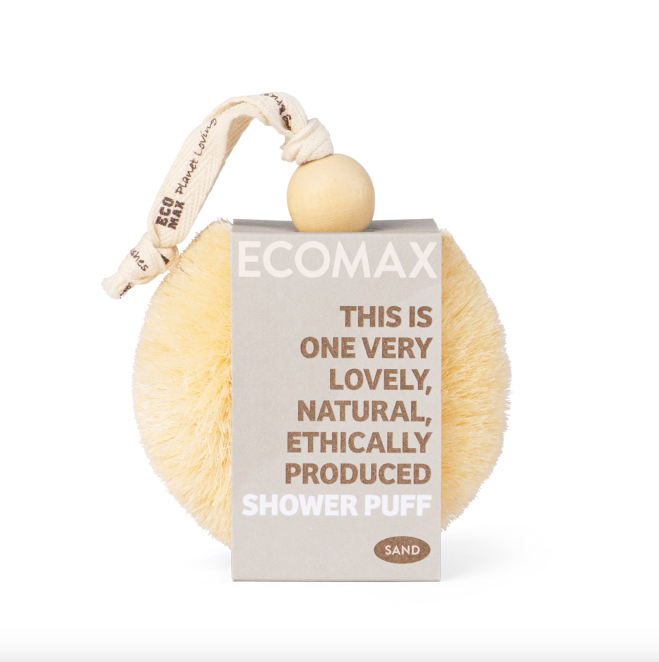 Eco Max Natural Shower Puff, Gently Exfoliate Your Skin