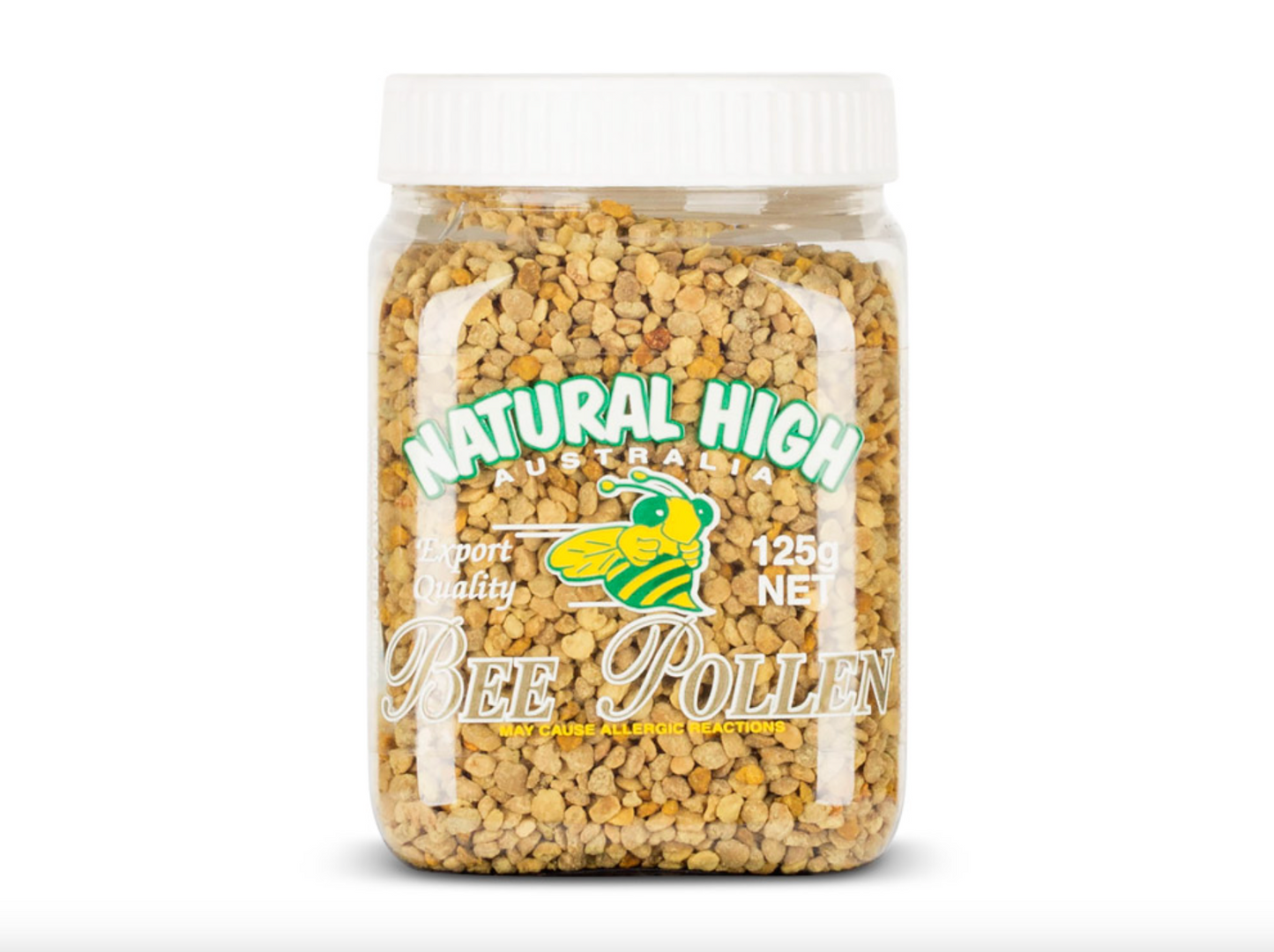 Natural High Australia Bee Pollen 125g, Superfood From The Beehive