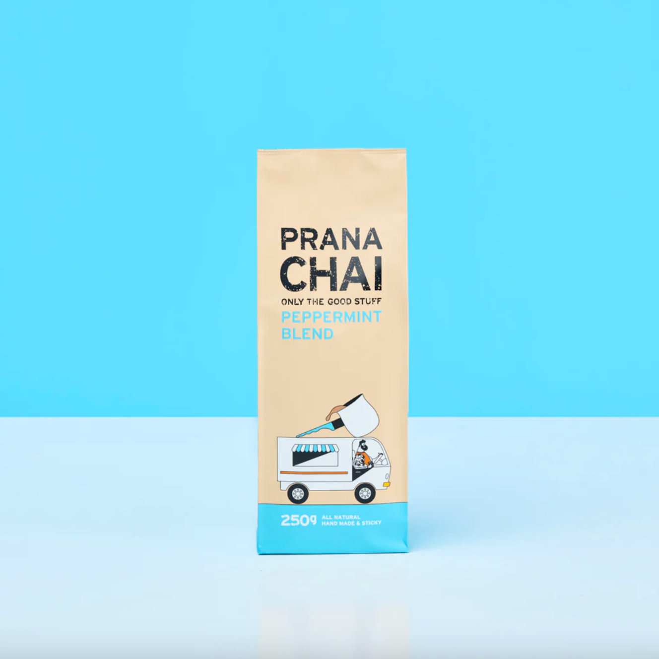 Prana Chai Hand-Made Chai 100g Or 250g, Peppermint Sticky Chai Blend
