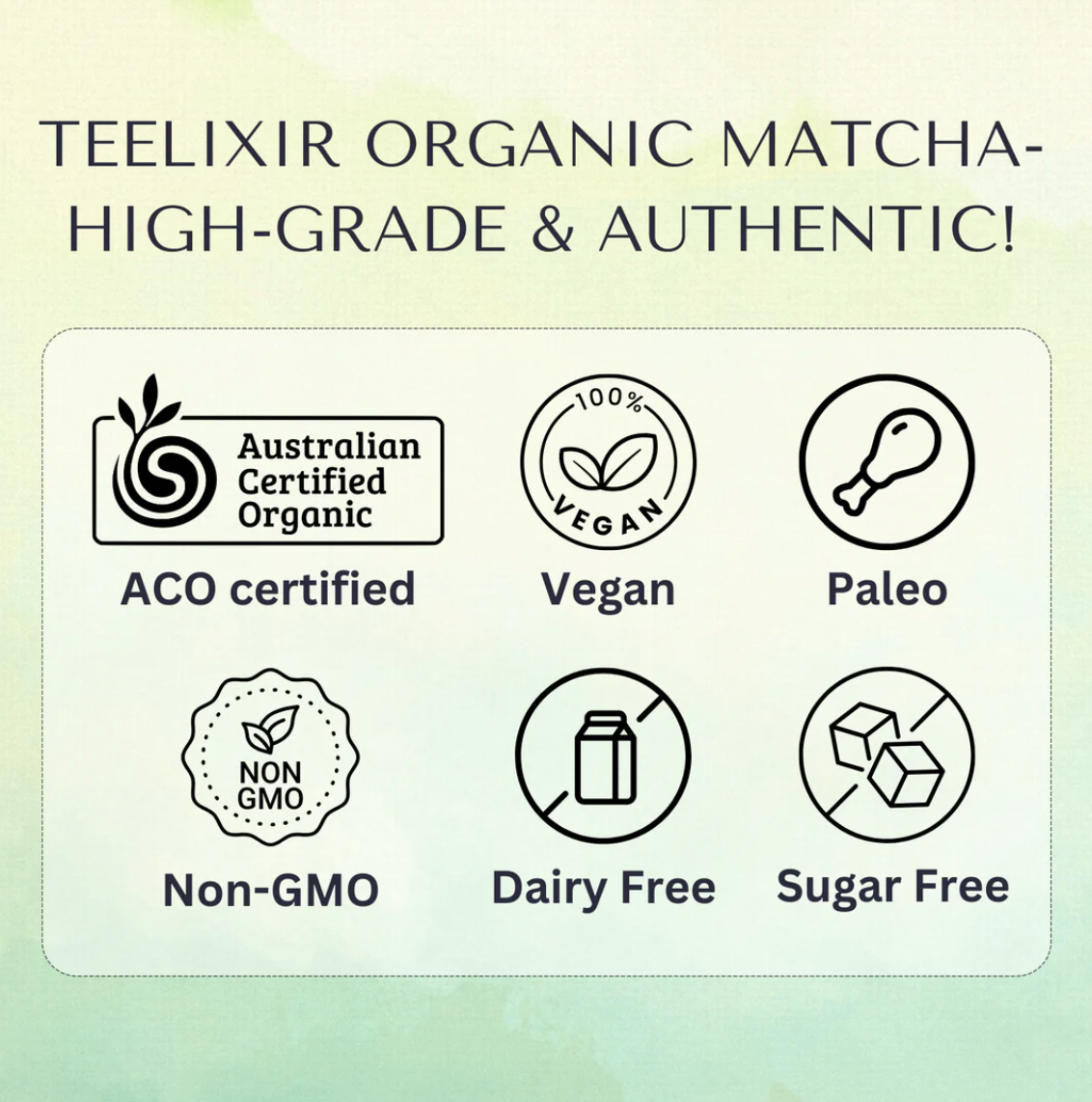 Teelixir Organic Ceremonial Grade Matcha 100g, Sustainably Sourced