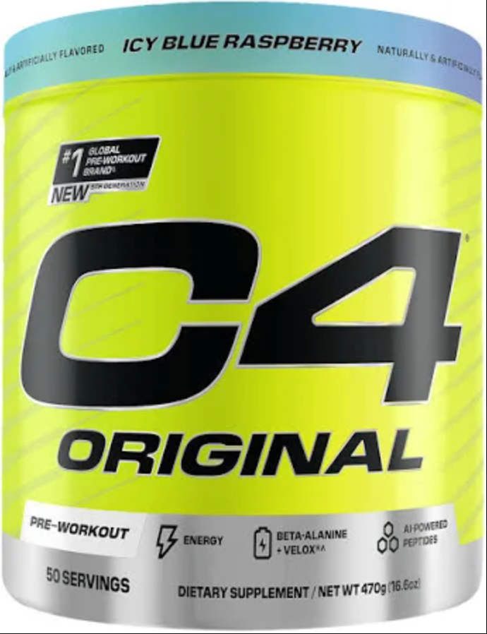Cellucor C4 Original Pre Workout 50 Servings, For Explosive Energy