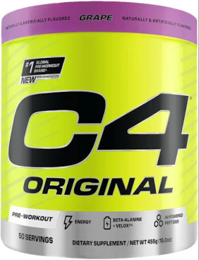 Cellucor C4 Original Pre Workout 50 Servings, For Explosive Energy