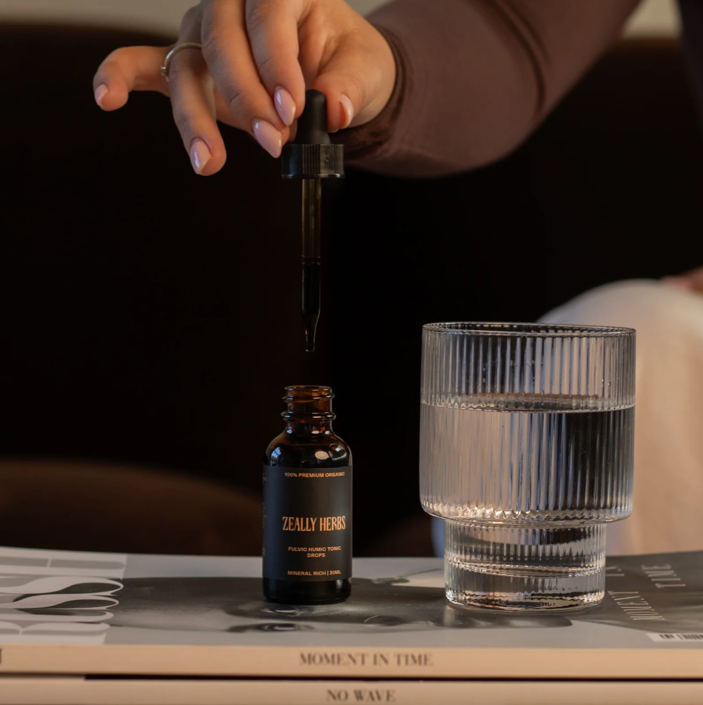 Zeally Herbs Fulvic Humic Tonic Drops 30mL, Heavy Metal & Toxin Binder