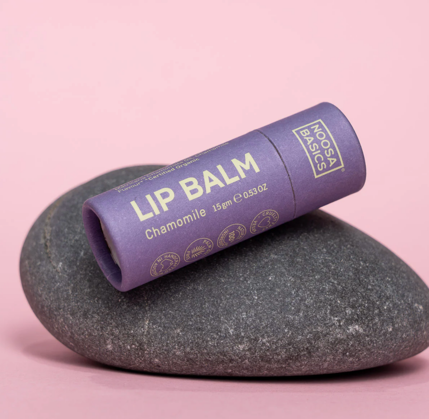 Noosa Basics Organic Chamomile Lip Balm 15g, Free Of Nasties