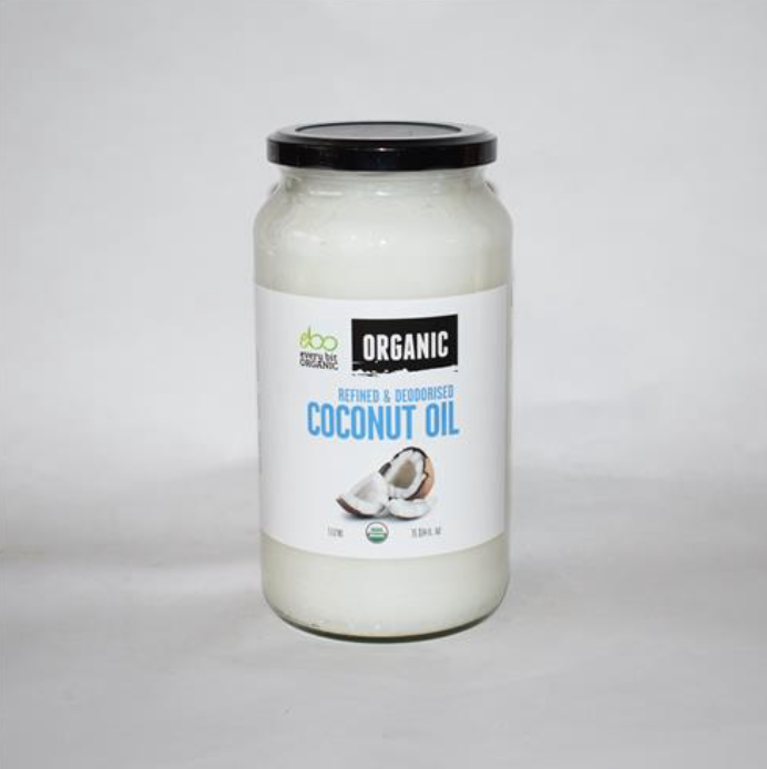 Every Bit Organic Coconut Oil 500mL or 1L, Refined & Deodorised