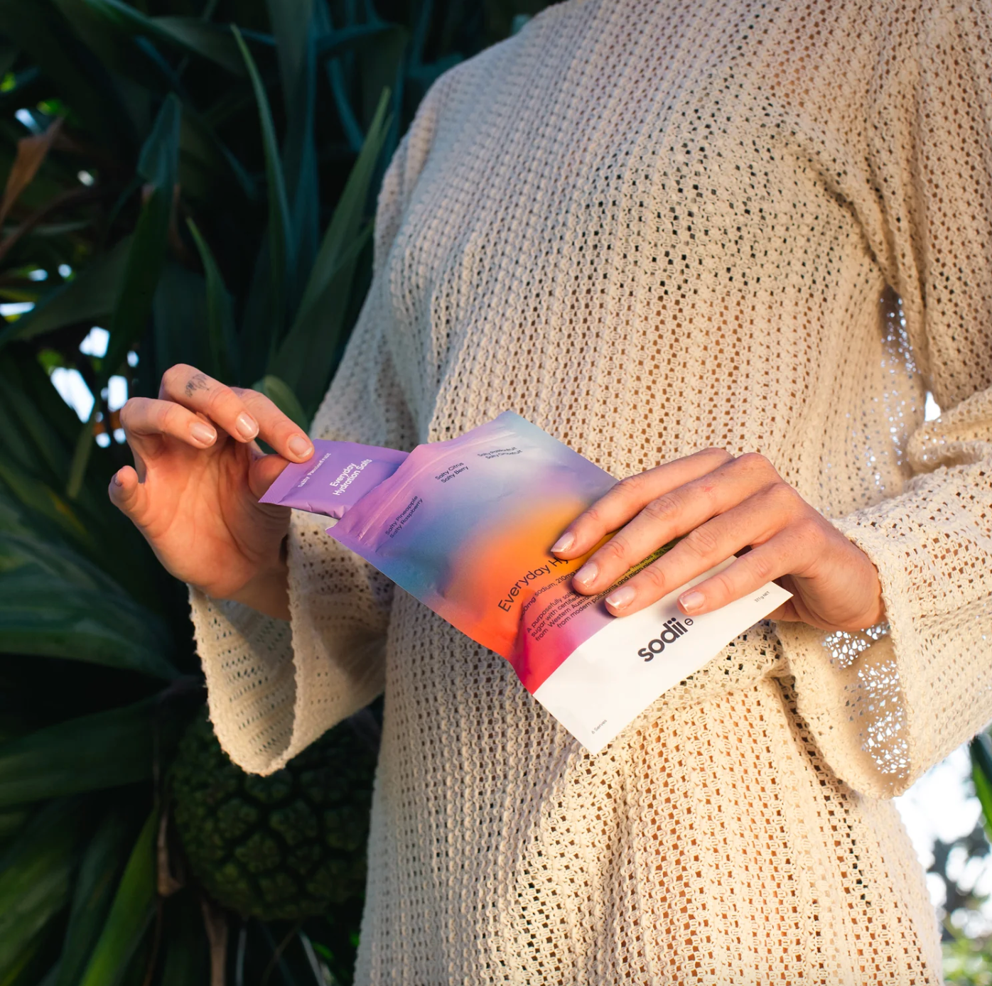 Sodii Everyday Hydration Salts 8 Sachet Sample Pack 48.3g, Rich In Trace Minerals