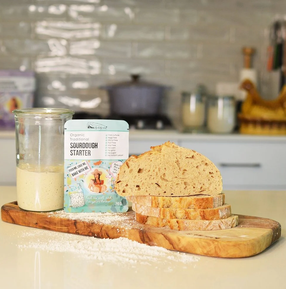 Sourdough Mumma Organic Traditional Sourdough Starter 20g, Bake Like A Pro With This Live Culture