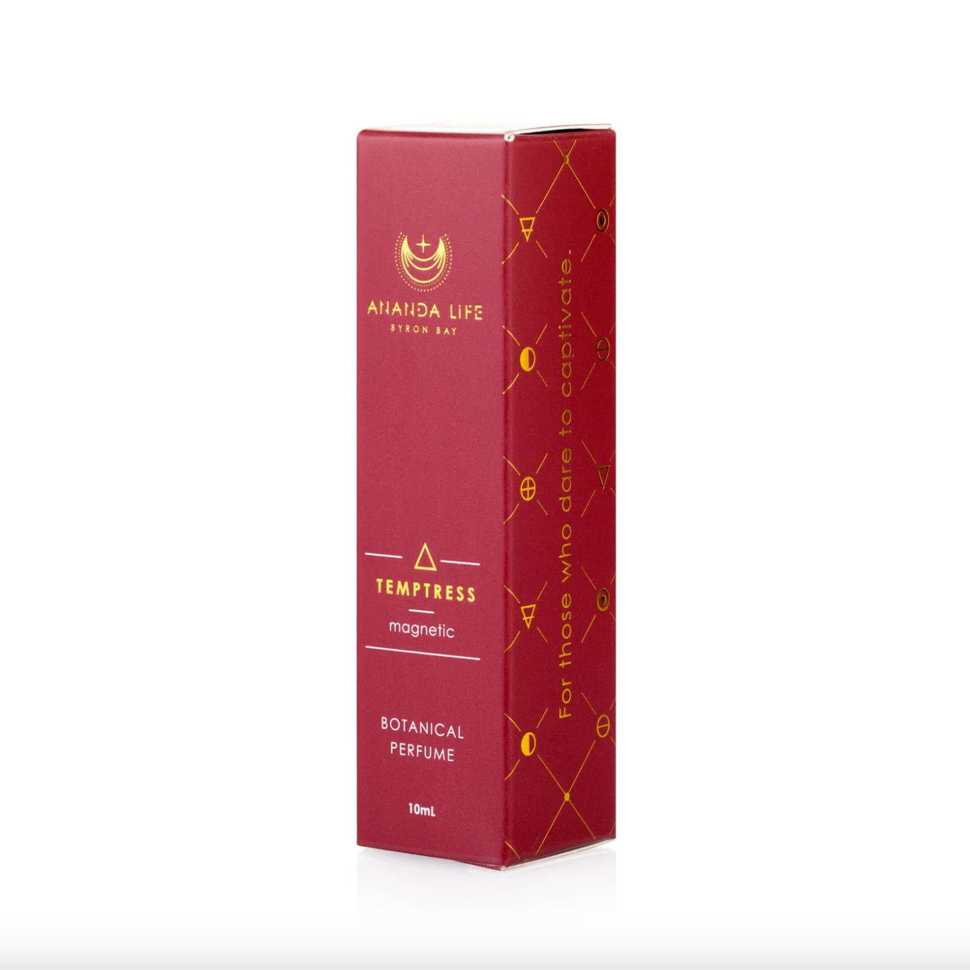 Ananda Life Temptress Botanical Perfume Roller 10mL, Magnetic
