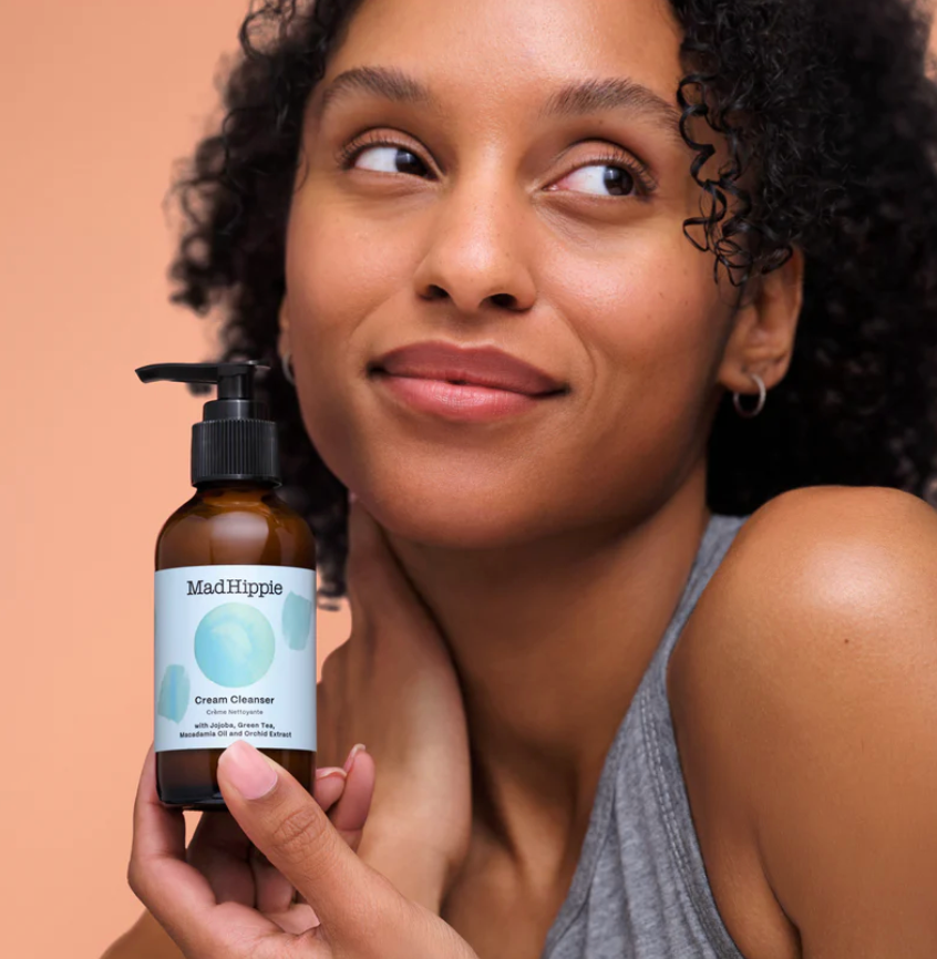 Mad Hippie Cream Cleanser 118mL, With Jojoba, Green Tea & Macadamia Oil