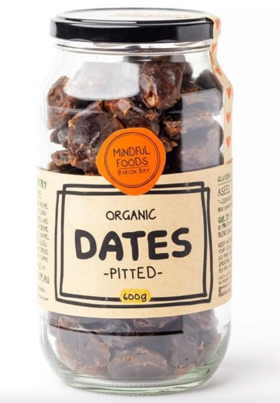 Mindful Foods Certified Organic Pitted Dates 300g Or 600g, Soak & Blend With Your Smoothie