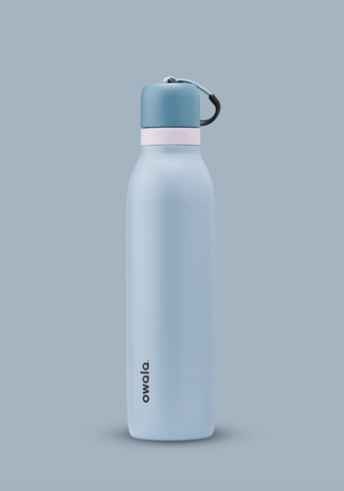 Owala FreeSip Twist Stainless Steel Water Bottle 18oz Or 24oz, Rainstorm