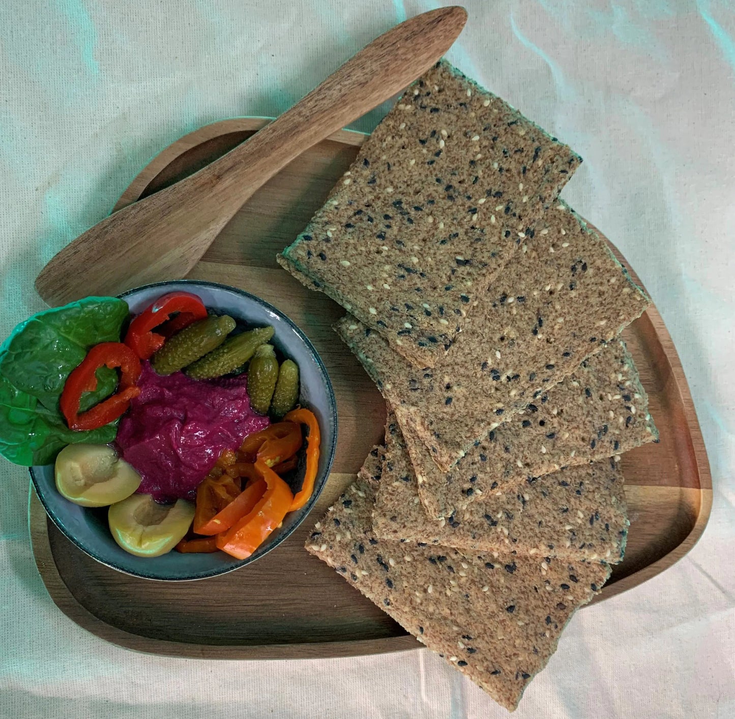 No Grainer Paleo Crackers With Sesame Seeds 190g, Vegan, Gluten-Free & Grain Free