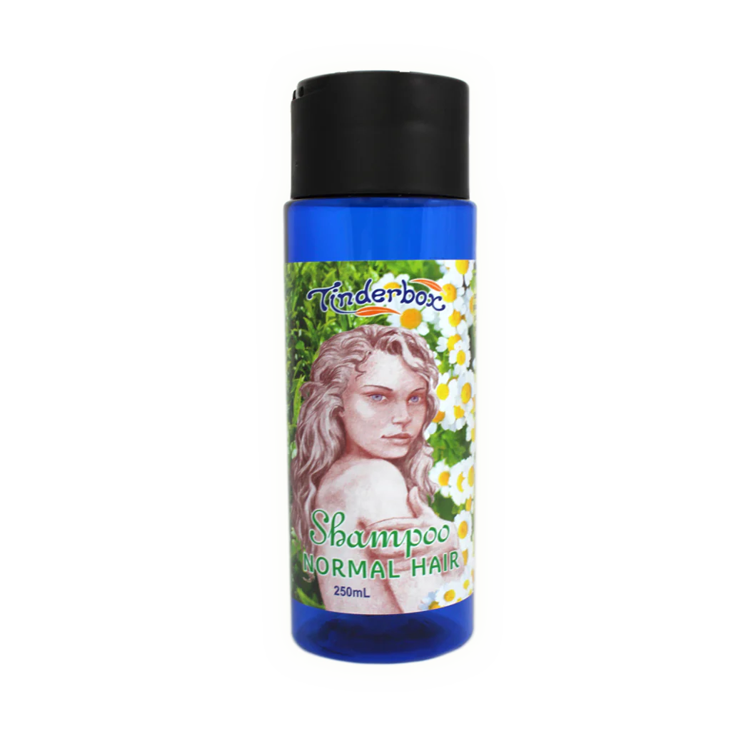 Tinderbox Shampoo For Normal Hair 250mL, With Chamomile & Green Tea Extract