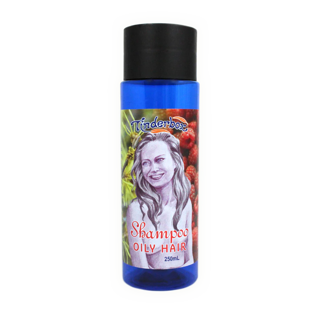 Tinderbox Shampoo For Oily Hair 250mL, With Witchazel & Raspberry