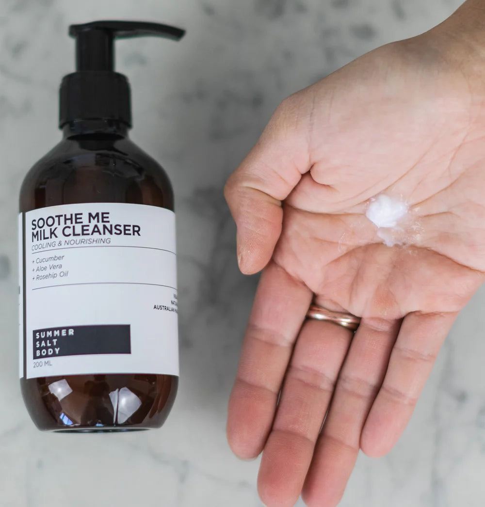 Summer Salt Body Soothe Me Milk Cleanser 200mL, Cooling & Nourishing