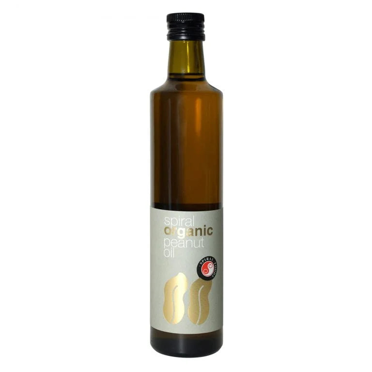 Spiral Foods Organic Peanut Oil 500mL, Perfect For Asian Cuisine