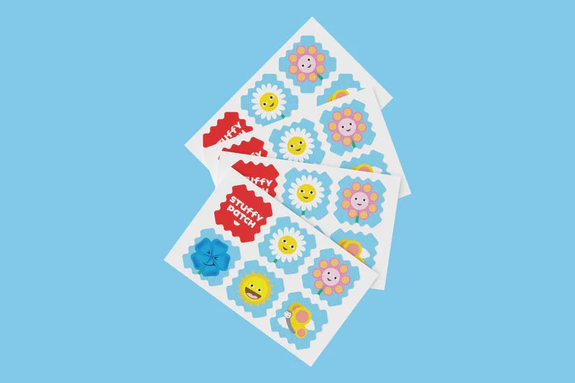 The Natural Patch Co. Stuffy Stickers 24 Patches, With Soothing Vapours