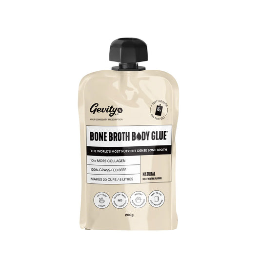Gevity ON THE GO Bone Broth Body Glue 200g, Natural Flavour