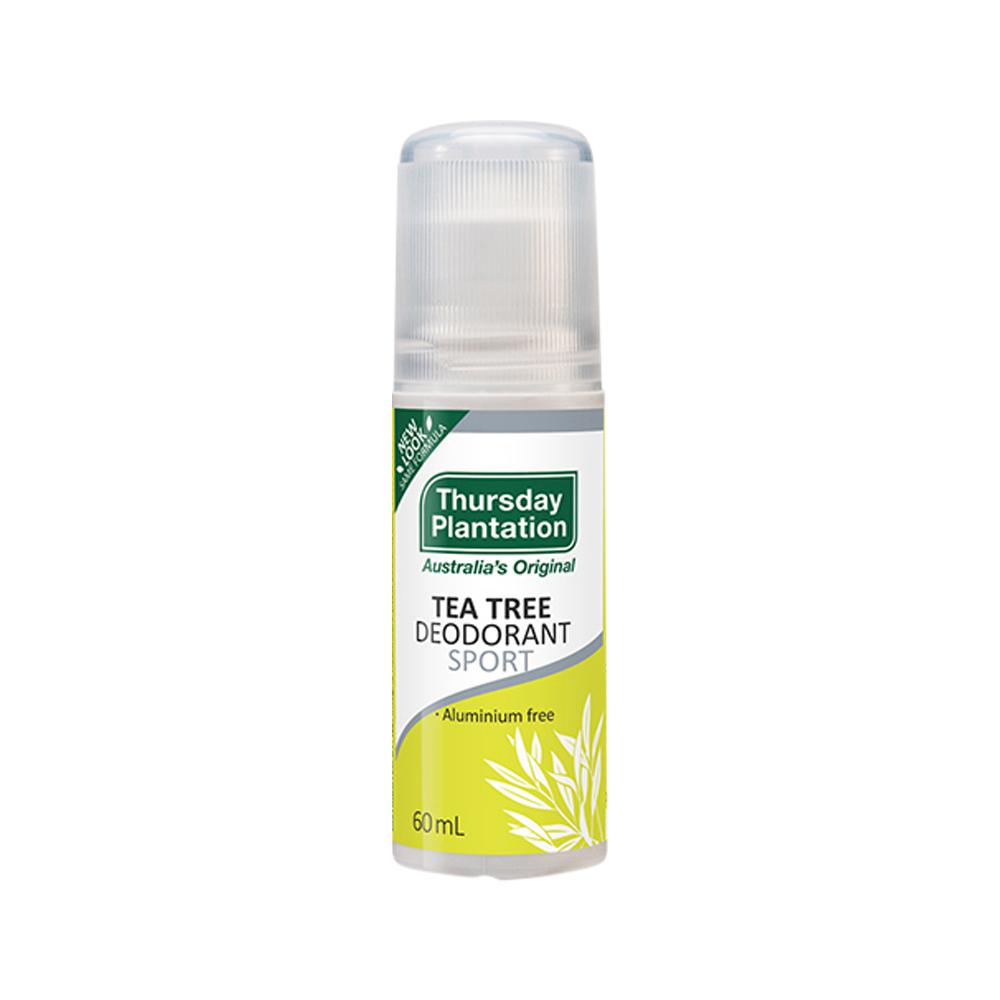 Thursday Plantation Sport Deodorant 60mL, Aluminium Free