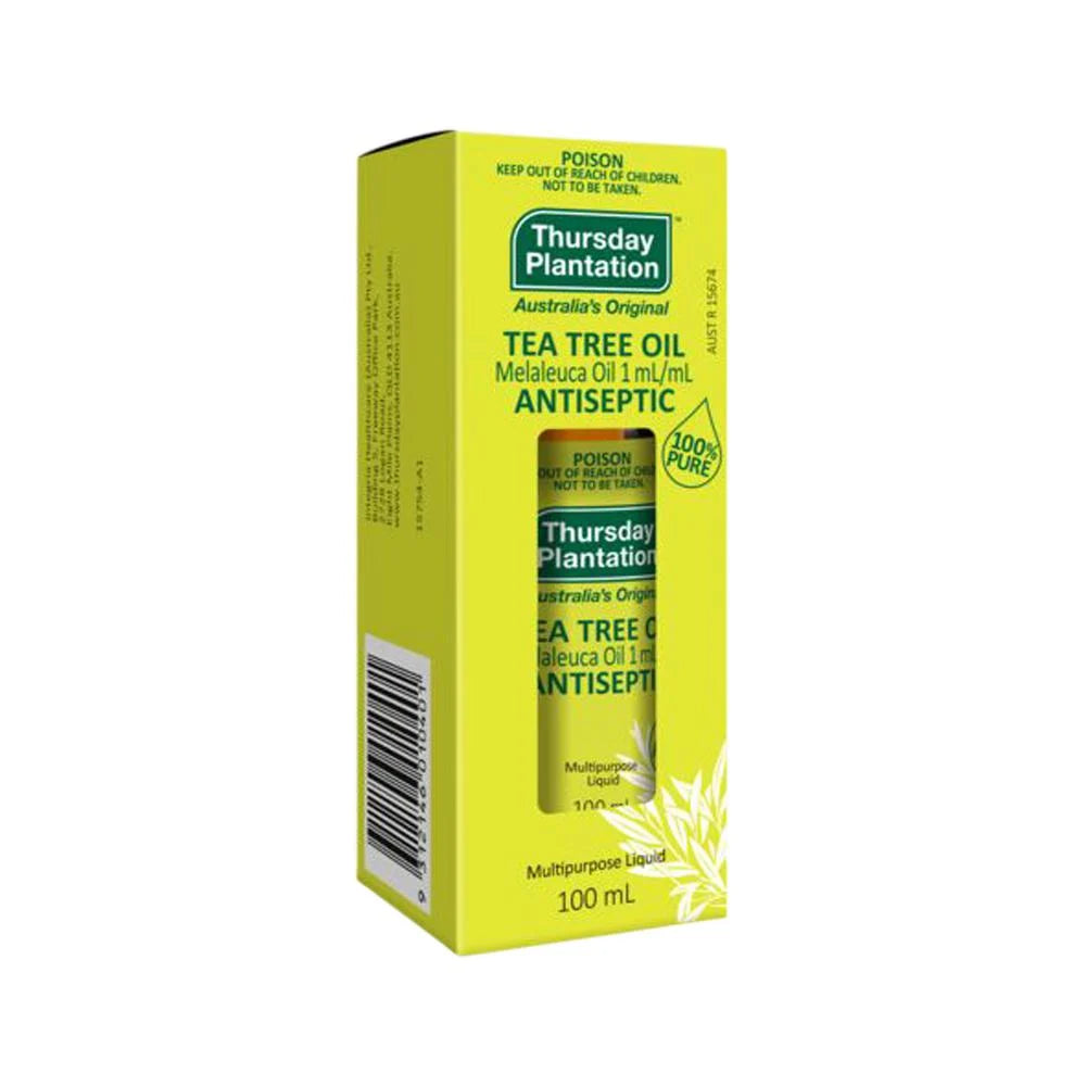 Thursday Plantation Tea Tree Oil 25mL, 50mL Or 100mL, 100% Pure Antiseptic