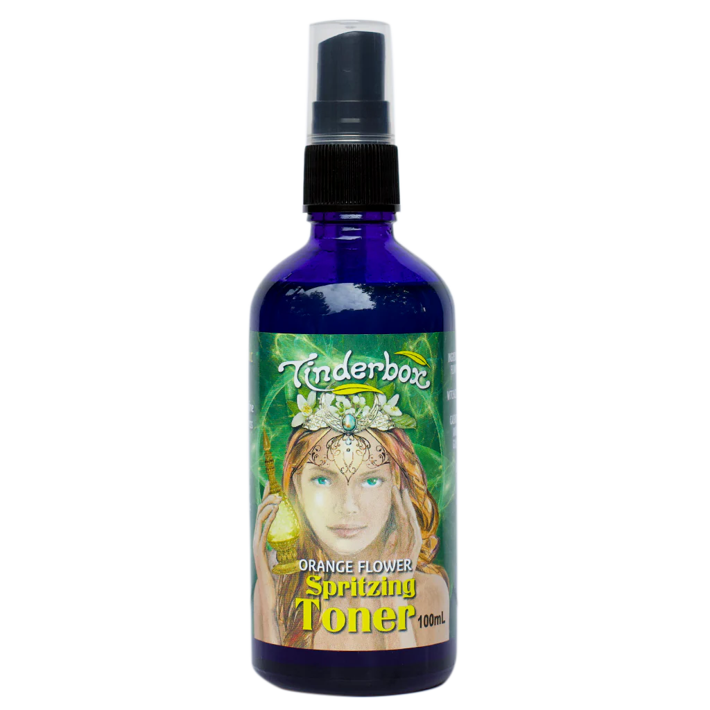 Tinderbox Orange Flower Spritzing Toner 100mL, Refreshing & Clarifying