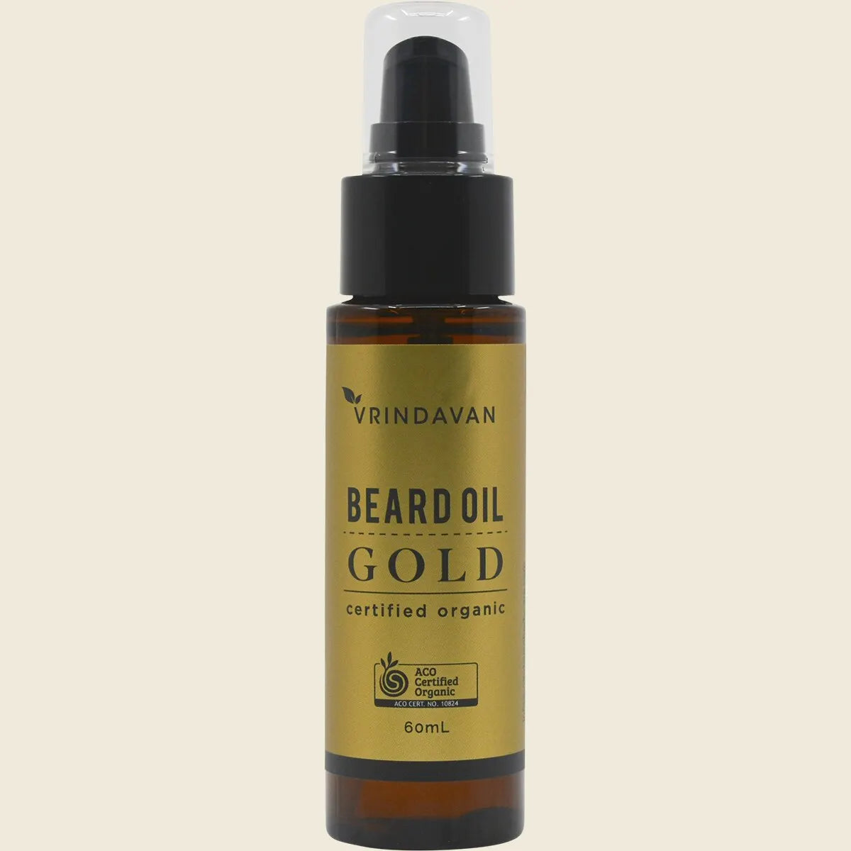 Vrindavan Certified Organic Beard Oil 60mL, Please Choose Your Formula!
