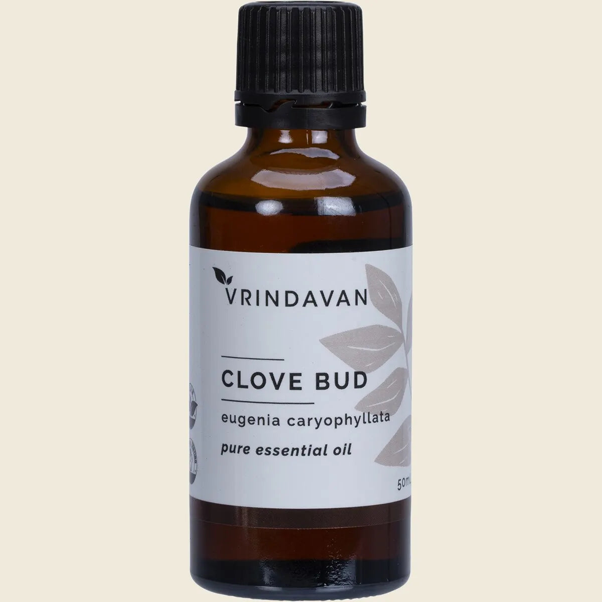 Vrindavan Clove Bud Essential Oil 25mL Or 50mL, Excellent For Cleaning Mouldy Surfaces