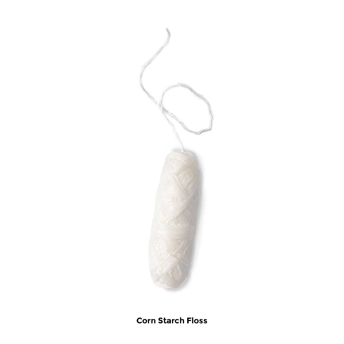 Brush It On Compostable Dental Floss 30m, Vegan Corn Starch Floss Or Silk Floss