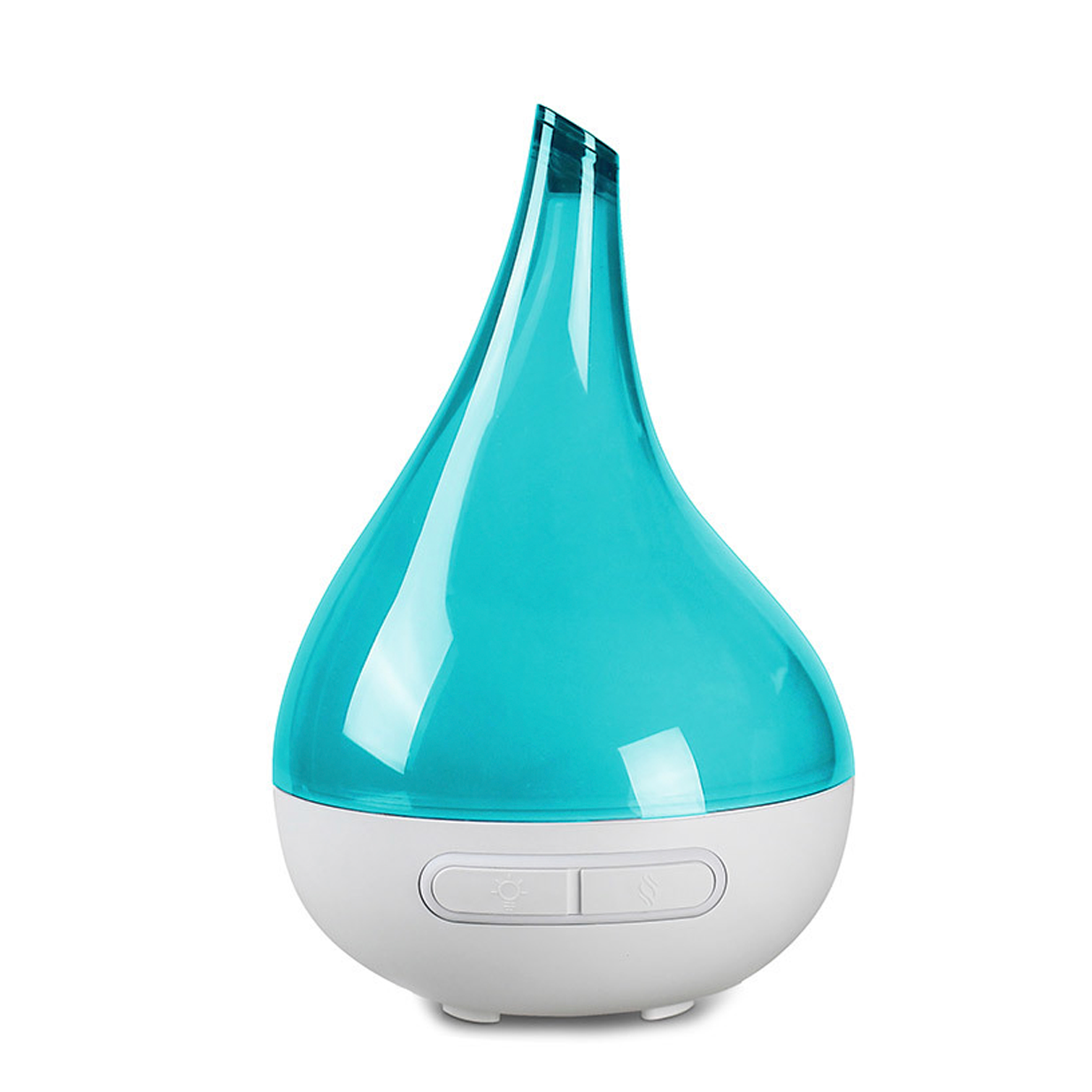 Lively Living Diffuser Aroma Bloom, Transparent Turquoise