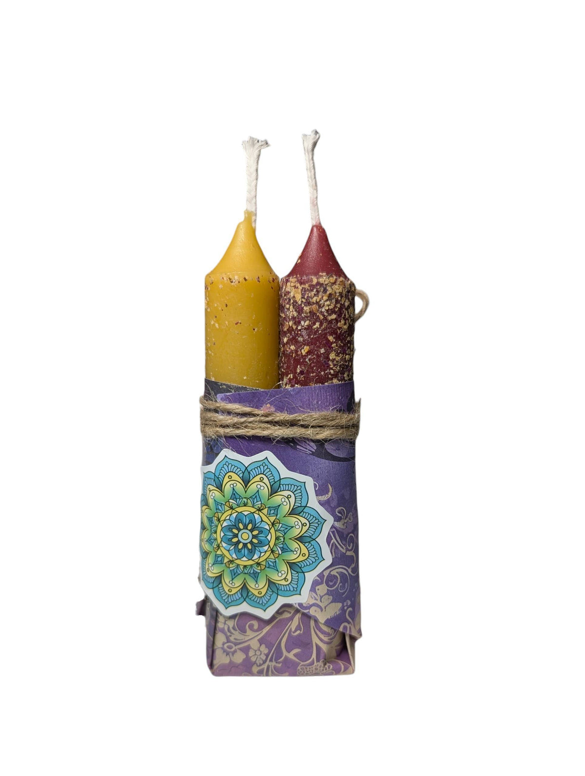 Soulforest Healing Empowerment Candle Ritual Beeswax Candles, Overcome Obstacles