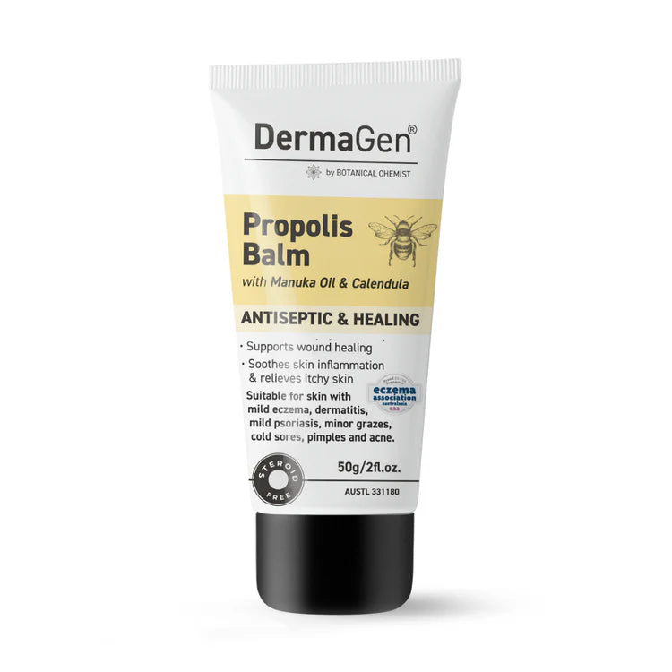 DermaGen Propolis Balm 50g, With Manuka Honey & Calendula
