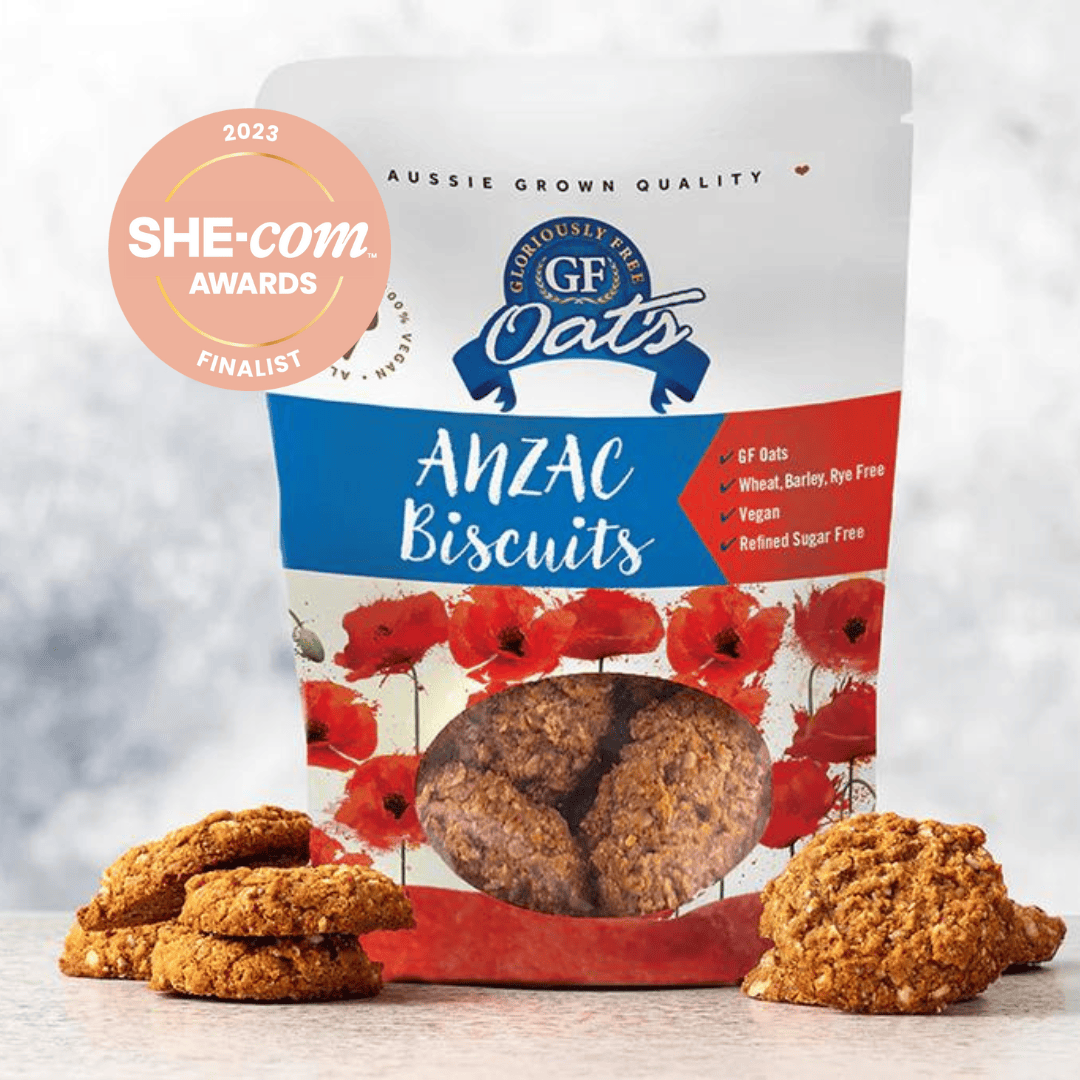 Gloriously Free Anzac Biscuits 200g, Refined Sugar Free & Wheat Free