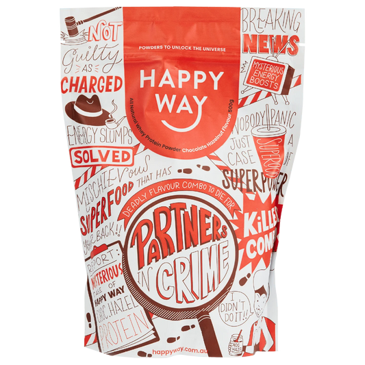 Happy Way Whey Protein Powder 500g, Chocolate Hazelnut Flavour