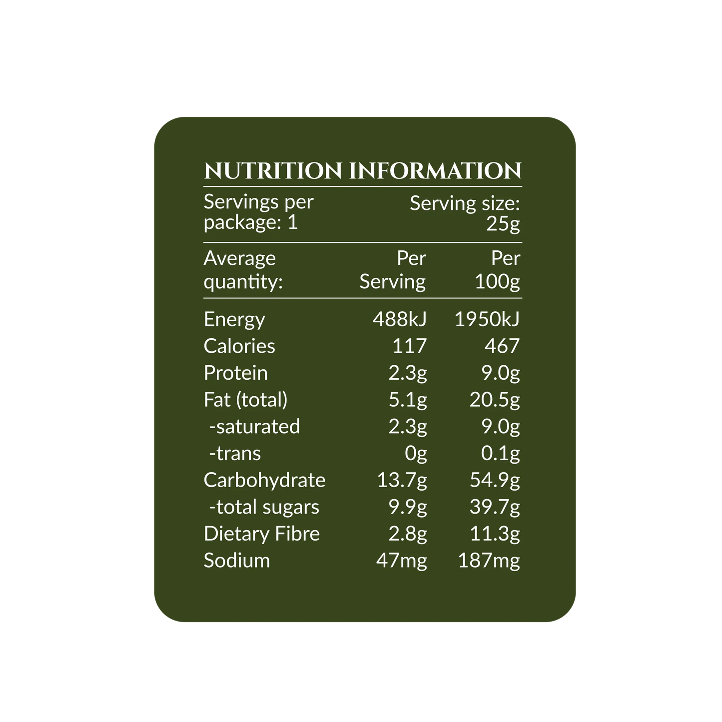 DJ&A Crispy Broccoli Florets 25g, Original