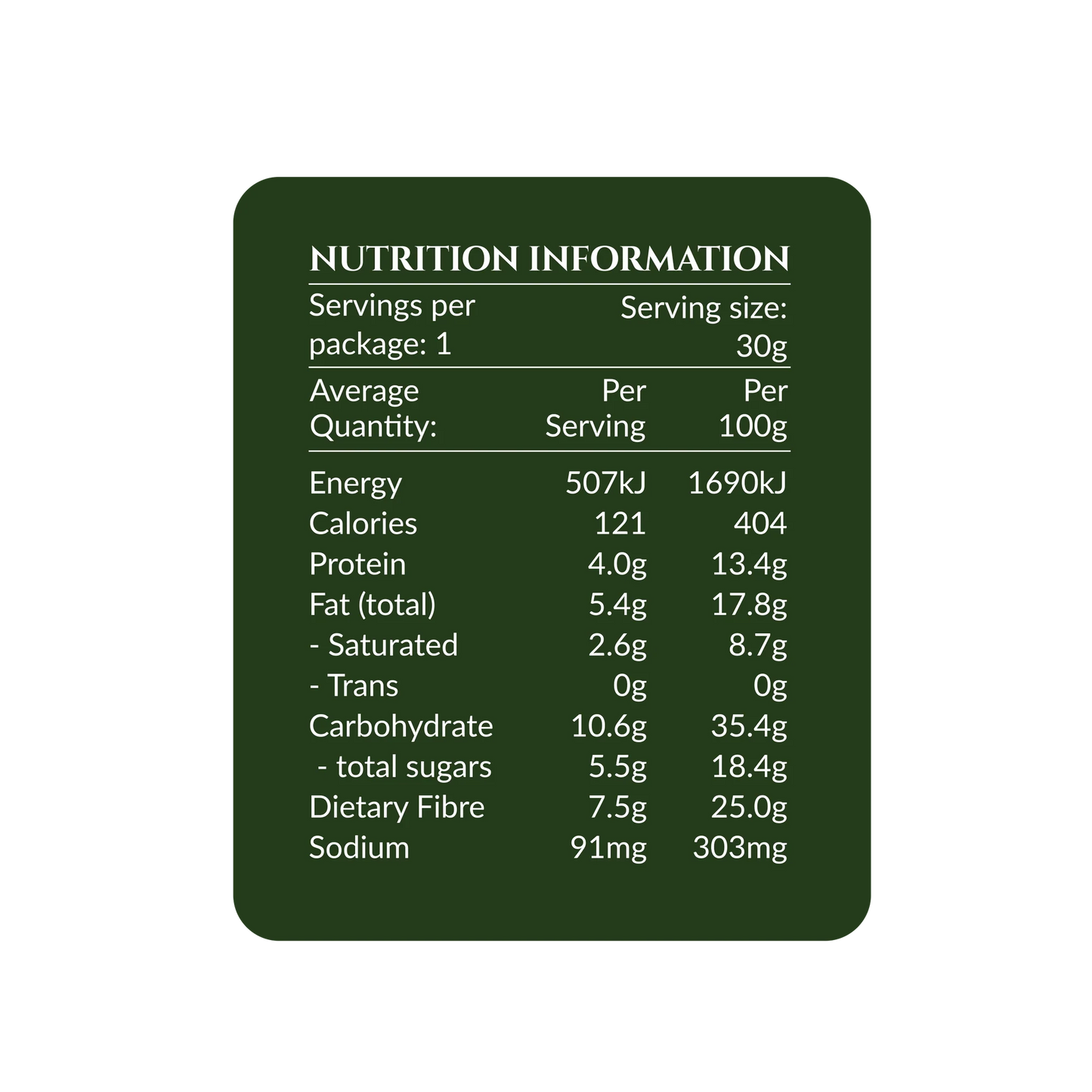 DJ&A Green Bean Crisps 30g