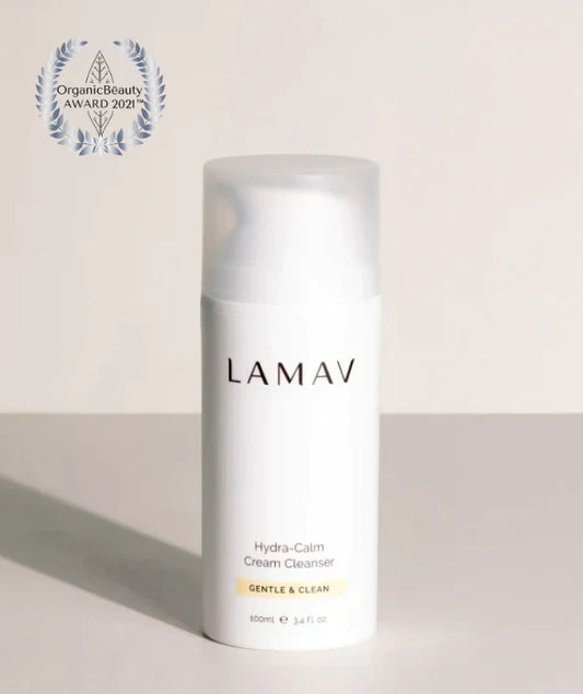 LAMAV Hydra-Calm Cream Cleanser 100mL, With Aloe Vera & Avocado